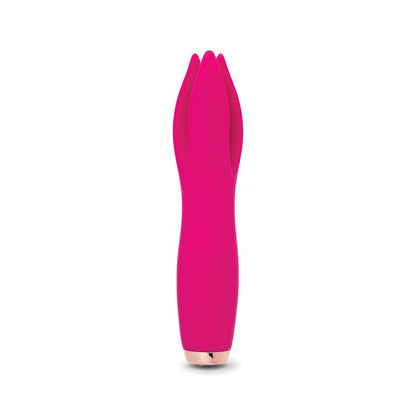 Nu Sensuelle Tulip waterproof USB rechargeable vibrator with unique tulip-shaped silicone head for multi-use