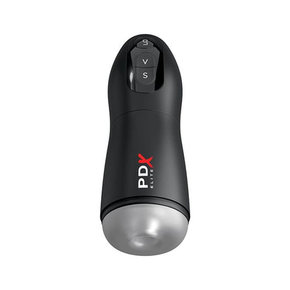 PDX Elite Suck-O-Matic Vibrating Stroker-#tag1#-Good Vibes By Linda