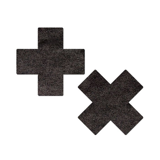 Pastease Plus X Liquid Cross Pasties - The Flirtation Station