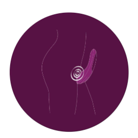 Pulse Queen diagram of clitoral use