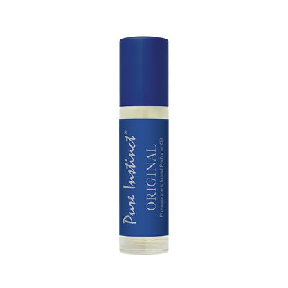Pure Instinct Pheromone Roll-On Basic Instinct bottle on white background