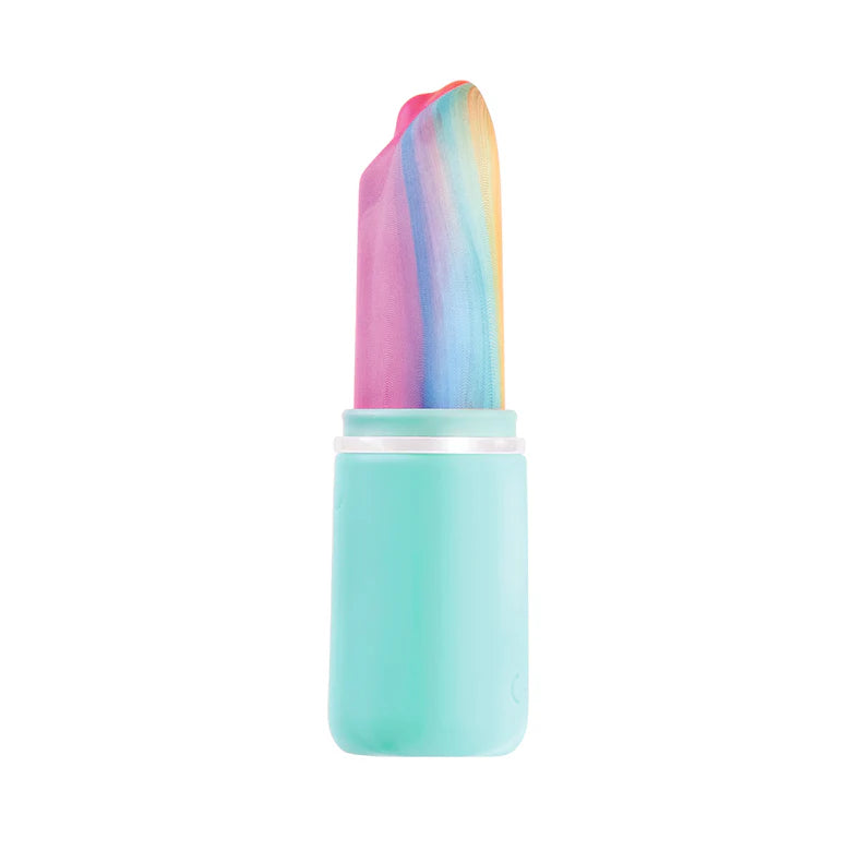 Retro Rechargeable Lipstick Bullet Side photo