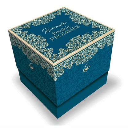 Little Genie Romantic Boudoir Promises keepsake gift box for romantic card game for couples