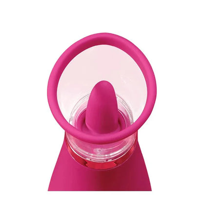 Flexible tongue on Scioness sucking clitoral stimulator for licking oral-like nipple and clit pleasure