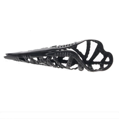 Close up of the inside of Black sensory fingertip