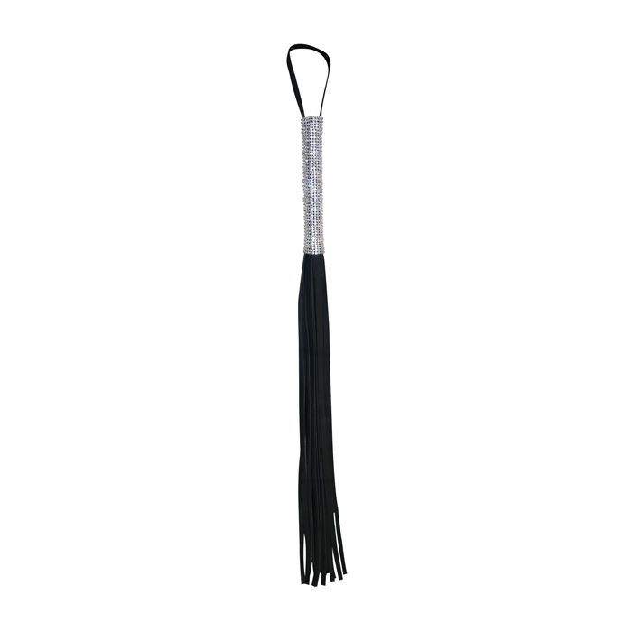 S&M Sparkle Flogger with glittery faux leather strands