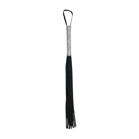 S&M Sparkle Flogger with glittery faux leather strands