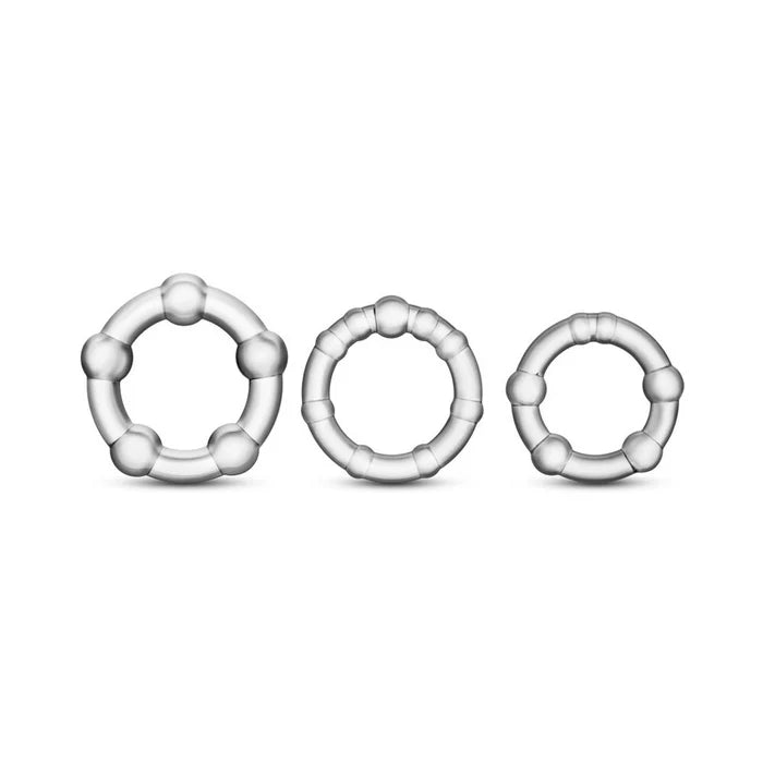 Stay Hard Beaded C-Rings - The Flirtation Station