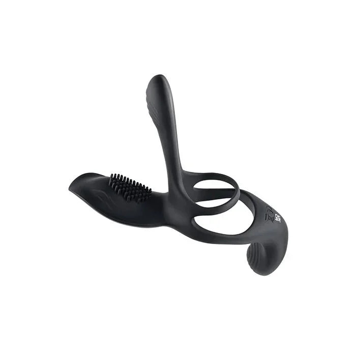 The 3 Way double loop design with three textured feelers for multi-point stimulation