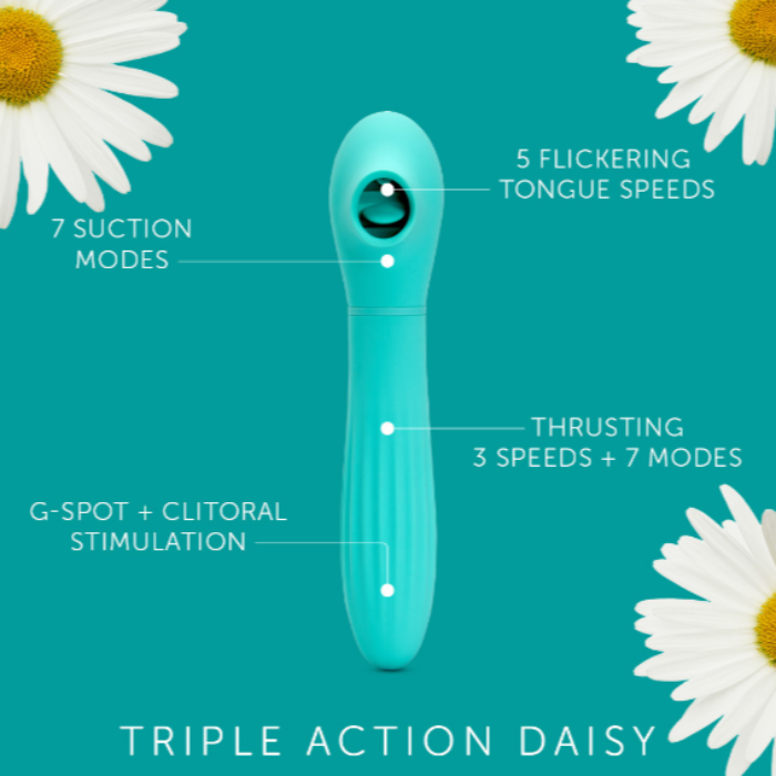 Triple Action Daisy - The Flirtation Station