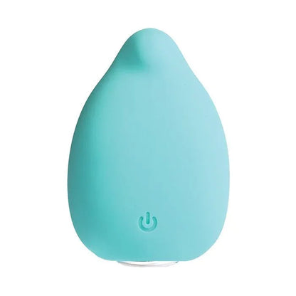 Compact waterproof rechargeable finger vibrator with USB charging and one-button control.