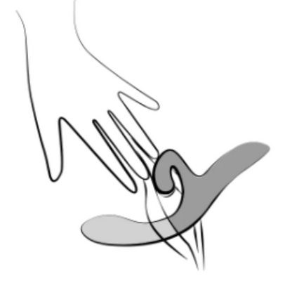 Hand holding We-Vibe Nova 2, illustrating comfortable, user-friendly grip