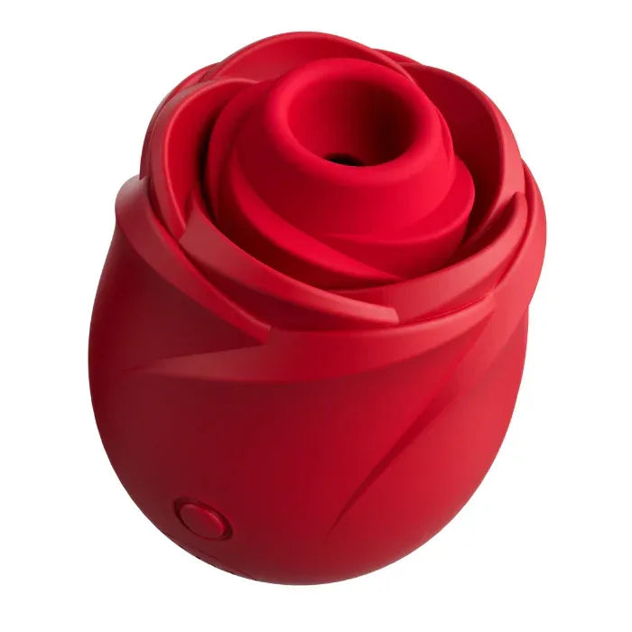 Womanizer Rose rechargeable vibrator in red gold finish