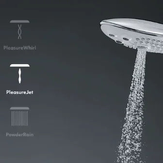 Womanizer Wave Pleasure Jet water spray mode for targeted stimulation