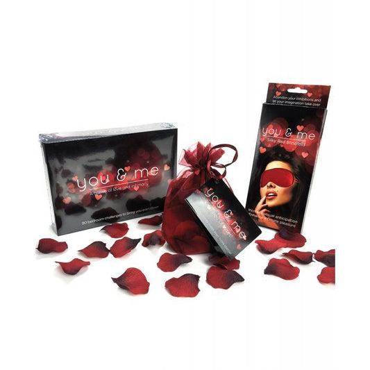 You & Me Intimate Collection displayed with all included items