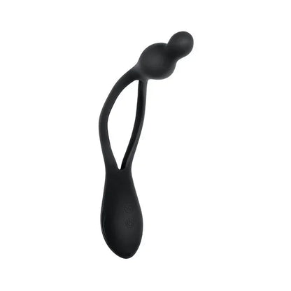 Close-up of bendable shaft and ergonomic design of You Me Us Bendable Vibe by Evolved