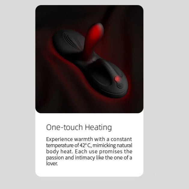 ZALO Flora Smart Vibrating Pad featuring one-touch heating technology that warms to approximately 107°F to mimic natural body temperature