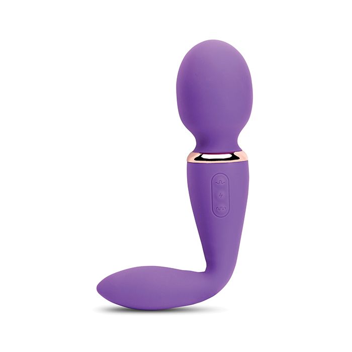 purple Alluvion with bent ergonomic design