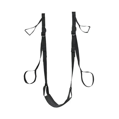 Pipedream Frequent Flyer Deluxe Fantasy Door Swing adjustable over-the-door swing with padded seat and stirrups