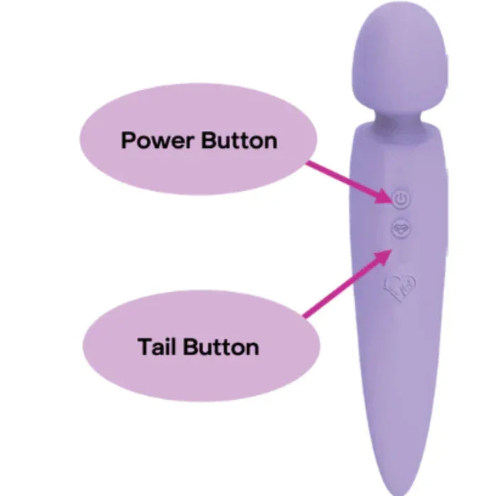 Indulge Me Dual Wand | Copper-Infused Rechargeable - Love Verb The Flirtation Station Indulge Me Dual Wand | Copper-Infused Rechargeable - Love Verb The Flirtation Station