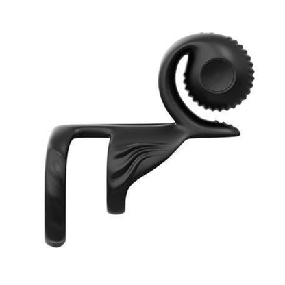 SVibe Snail Jovi black vibrating couples ring with dual motors