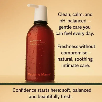 Medicine Mama VMagic Vulva Wash pH-balanced fragrance-free intimate cleanser bottle