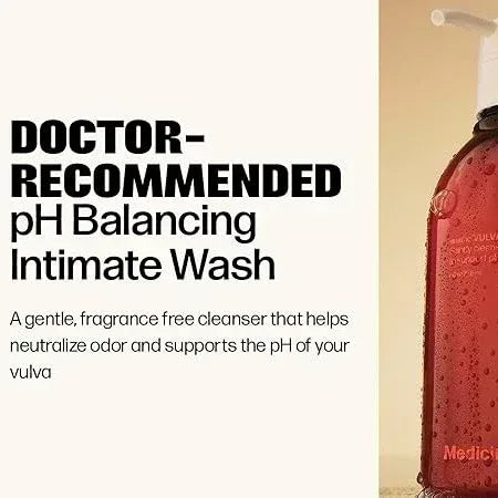 VMagic doctor-recommended pH balancing intimate wash fragrance-free cleanser for vulva care